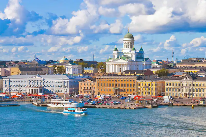 Bilde av Helsinki i strålende sol