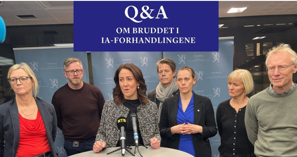 Pressekonferanse med Tonje Brenna